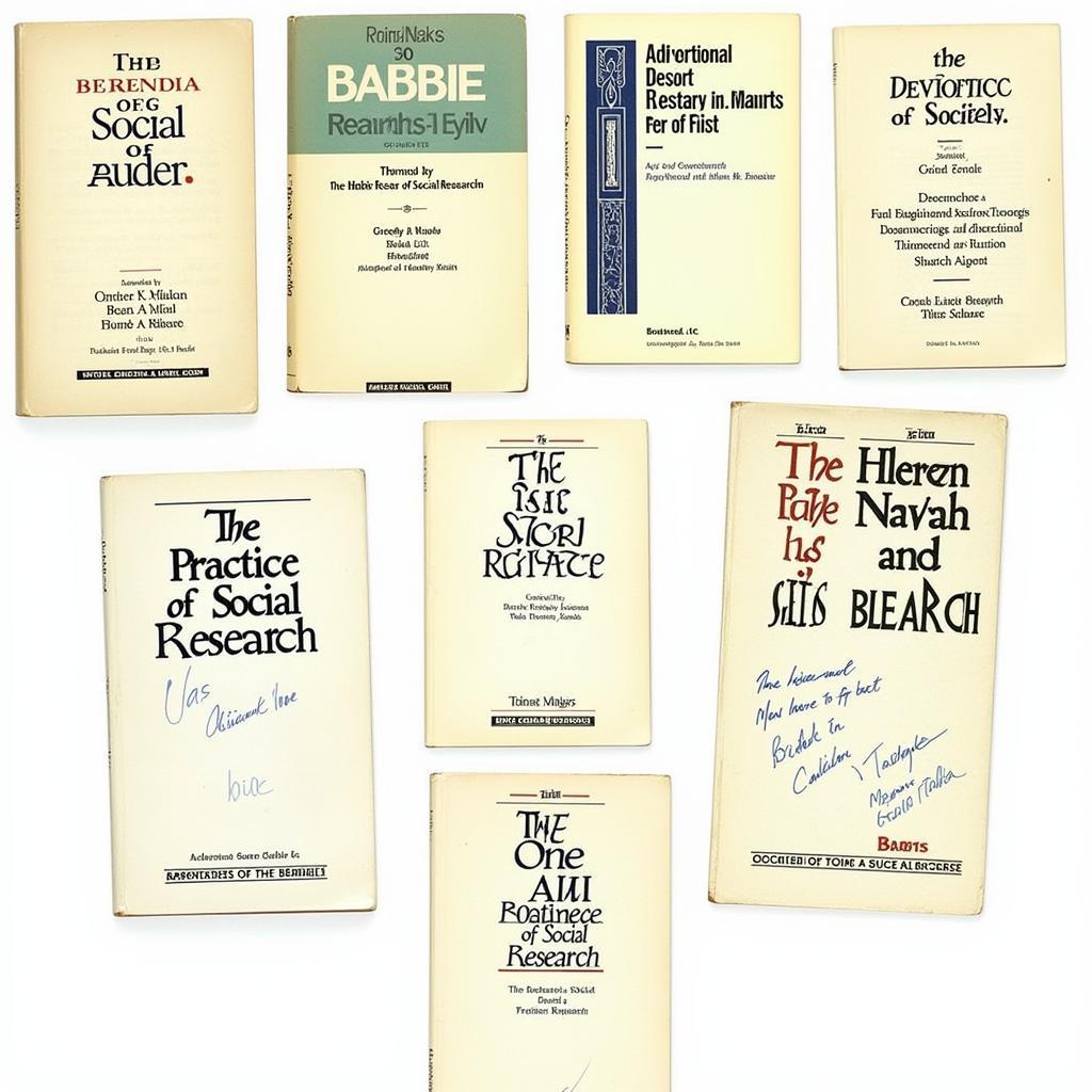 Comparing Different Editions of Babbie's Book