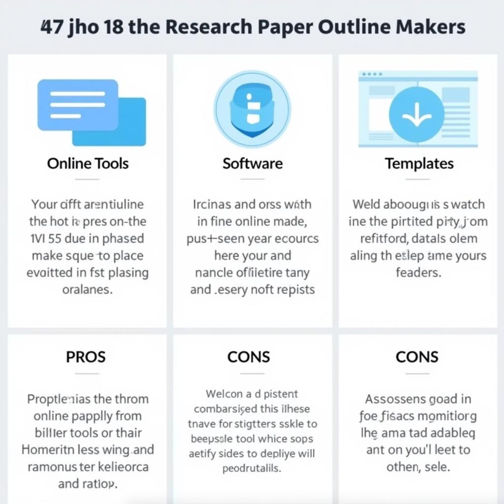 Various Research Paper Outline Makers