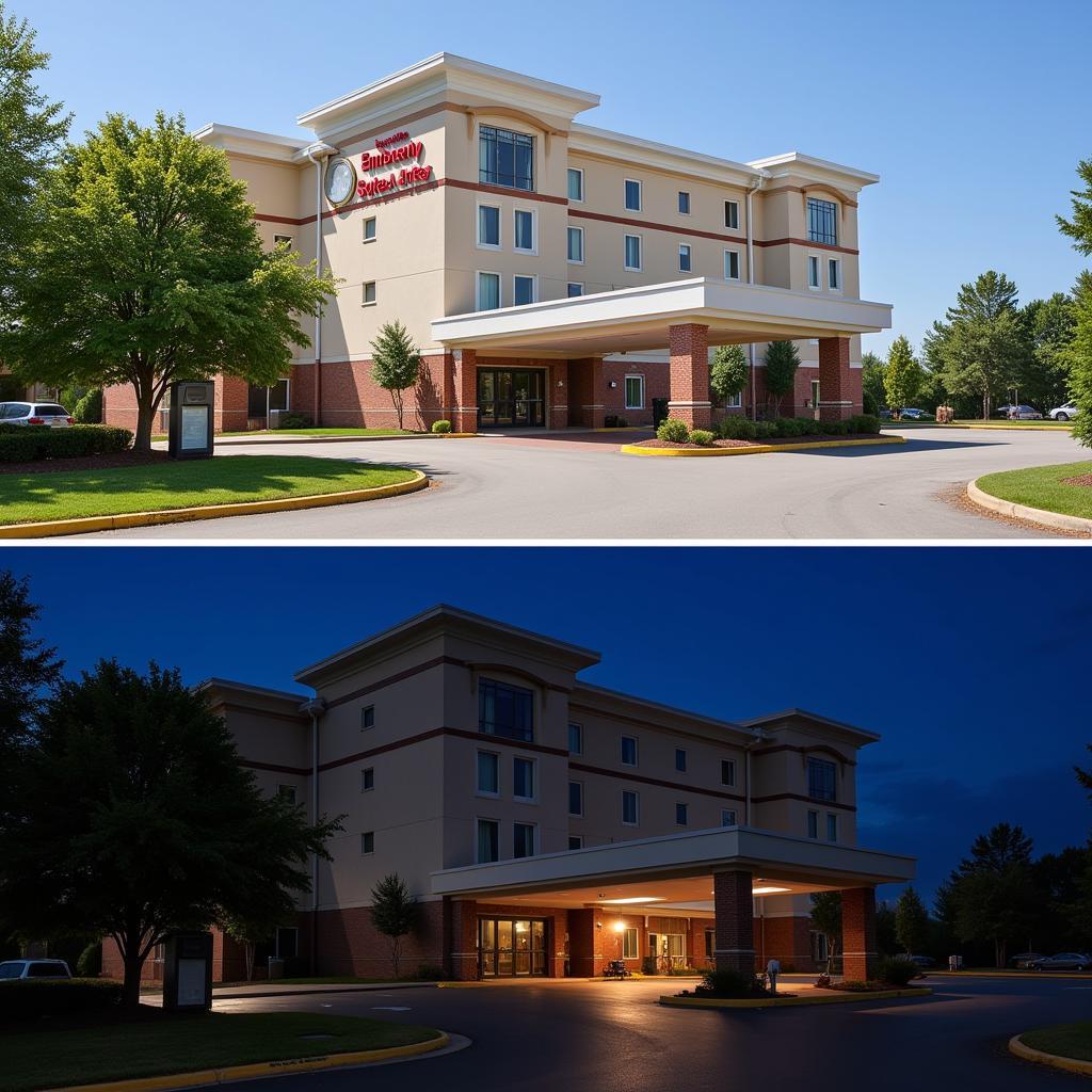 Embassy Suites Durham Exterior Daytime