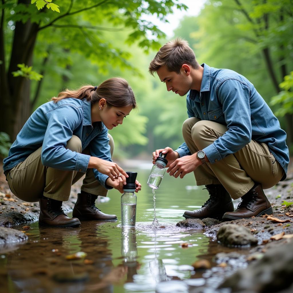 EPA ORD Scientists Conducting Field Research