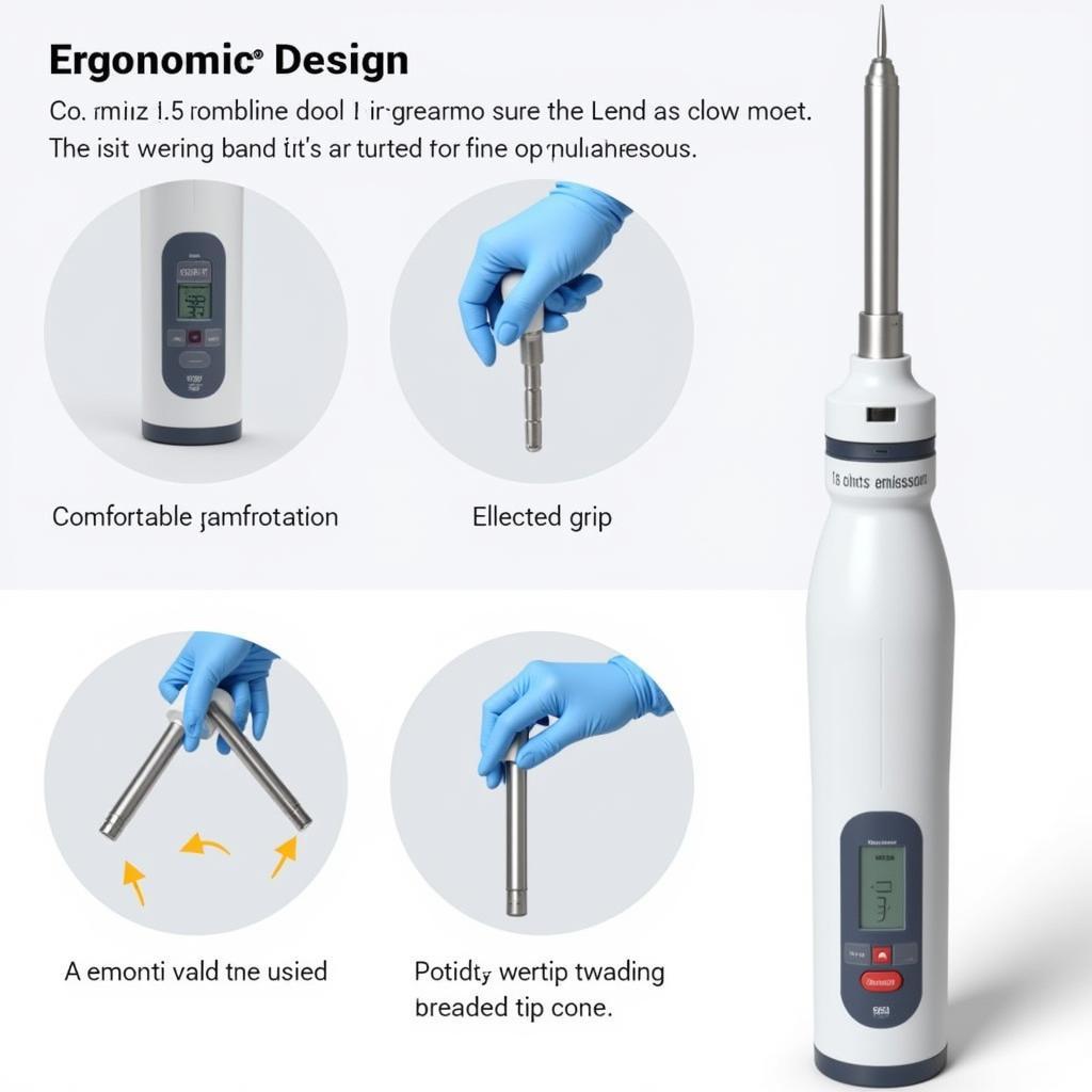 Eppendorf Research Plus Pipette Ergonomic Design