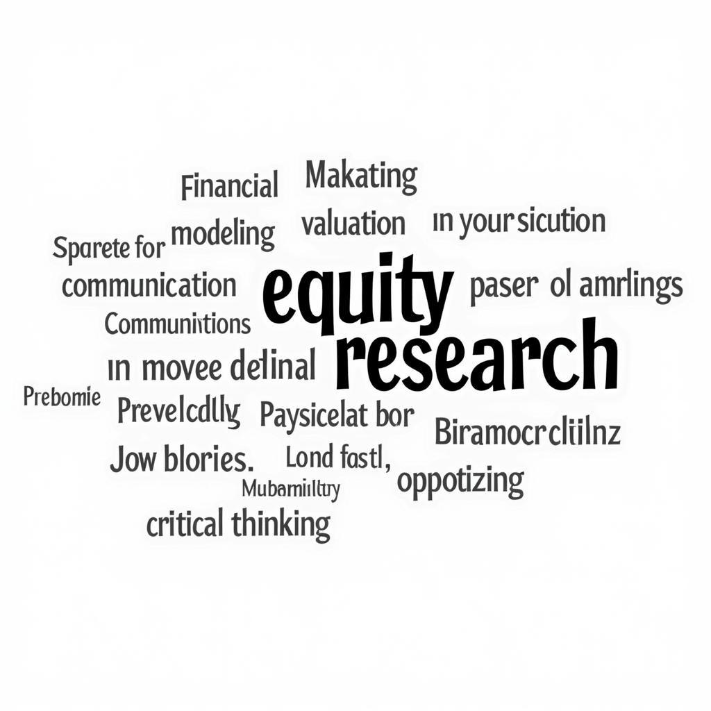 Essential Skills for a High-Earning Equity Research Analyst