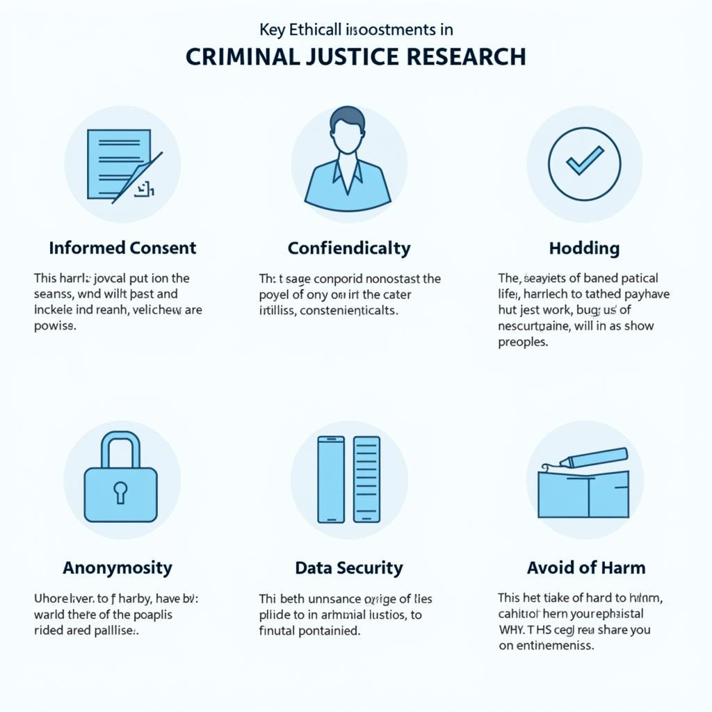 Ethical Considerations in Criminal Justice Research