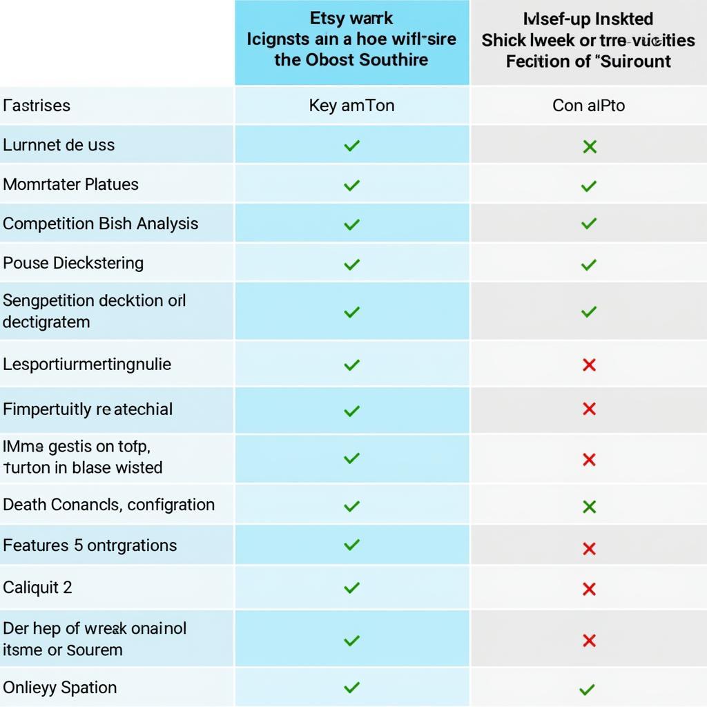 Etsy Keyword Tools Comparison