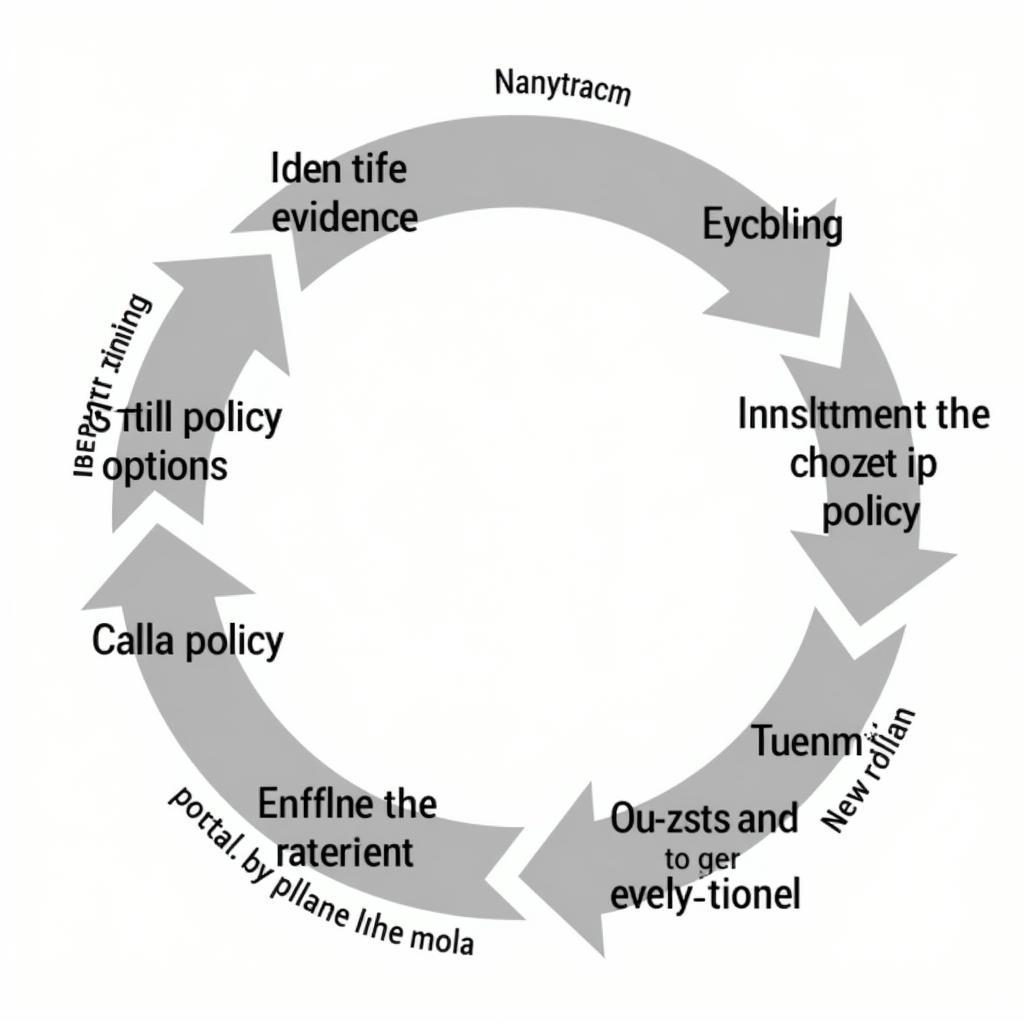 Evidence-Based Policy Making Diagram