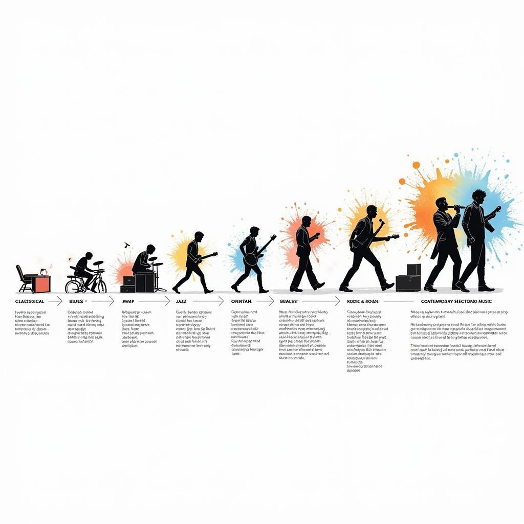 Evolution of Music Genres Throughout History