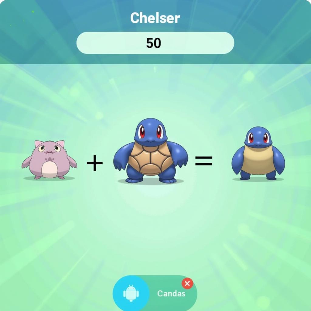 Evolving Shellder into Cloyster