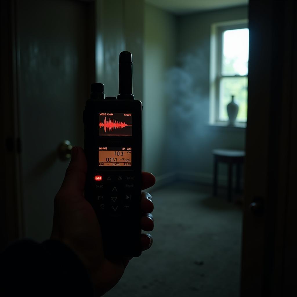 EVP Recorder in Paranormal Investigation