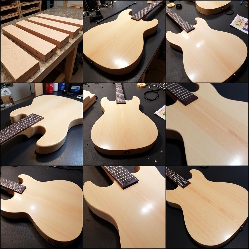 FCGR Custom Guitar Build Process