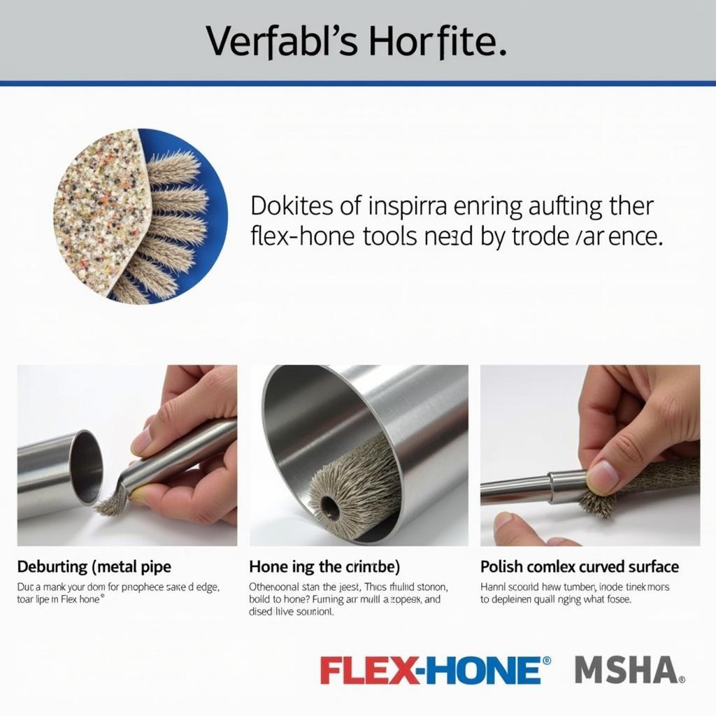 Flex-Hone Tools in Use Demonstrating Various Applications