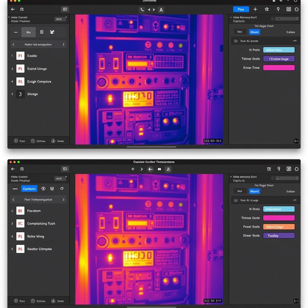 FLIR Research Studio Temperature Measurement