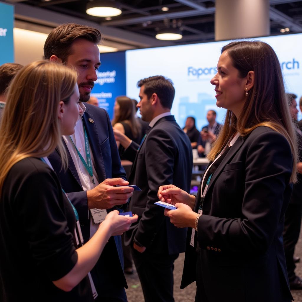 Networking at Forrester Research Events