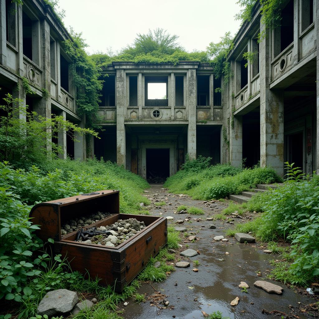 Discovery of the Mystical Crate at the Gaia Research Center Ruins