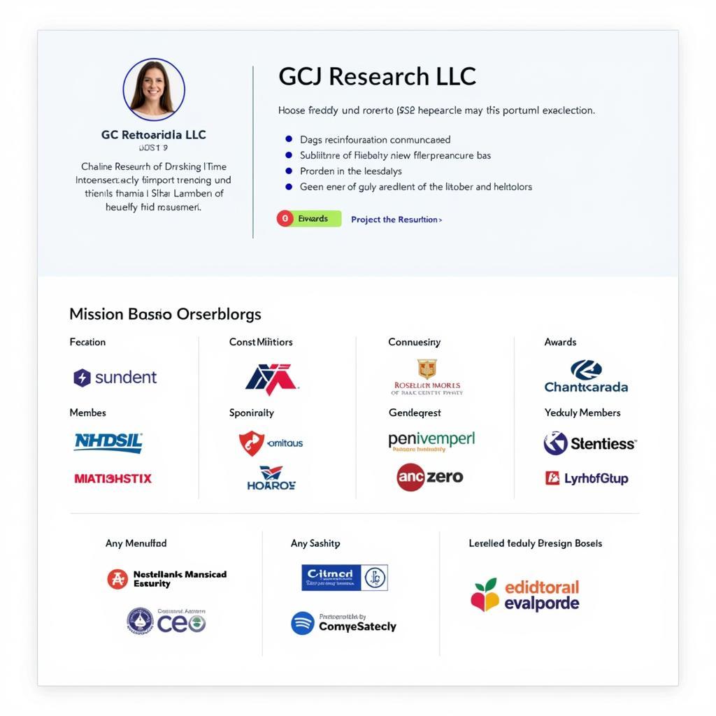 GCJ Research LLC Background and Structure