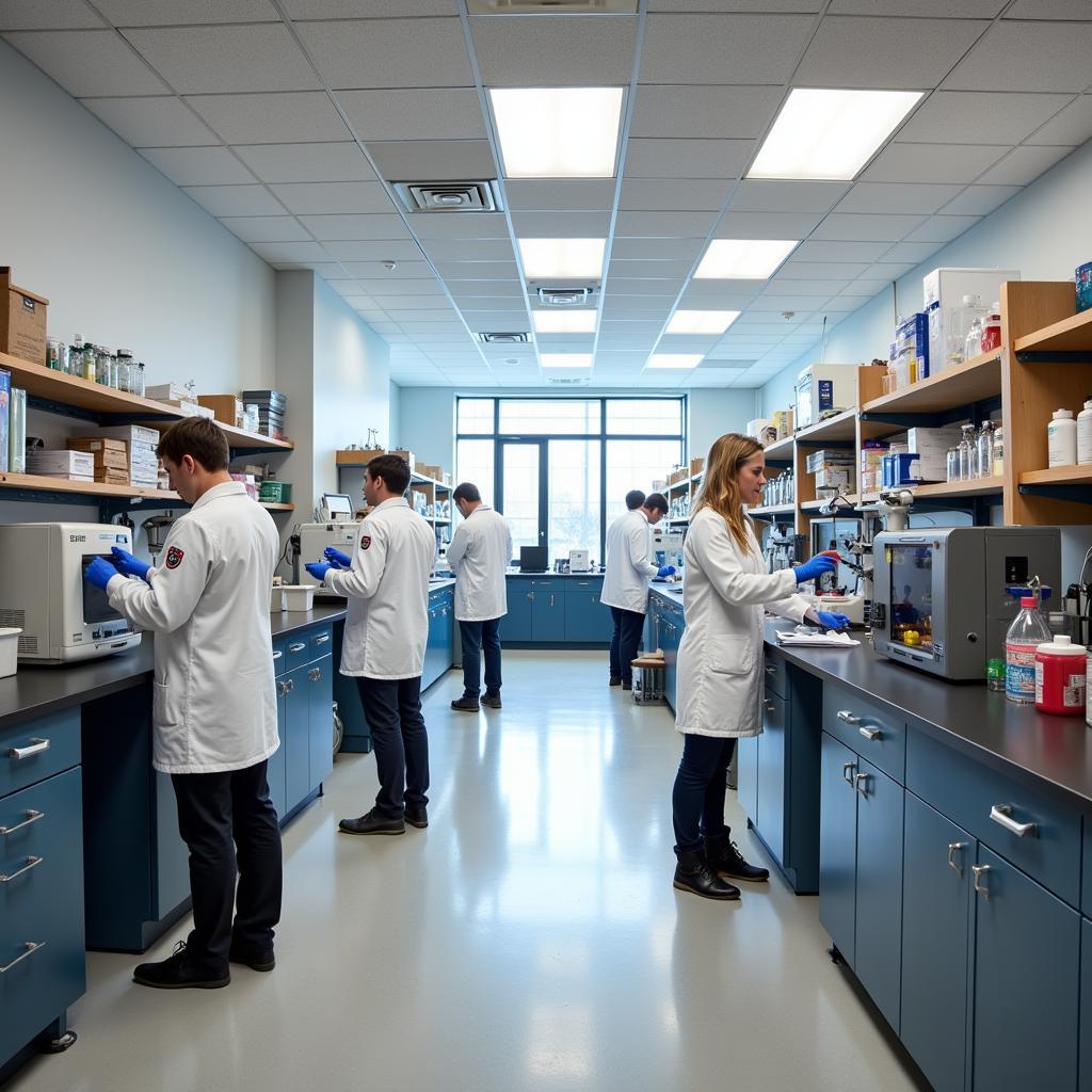 Georgia Cancer Center Research Building Laboratory