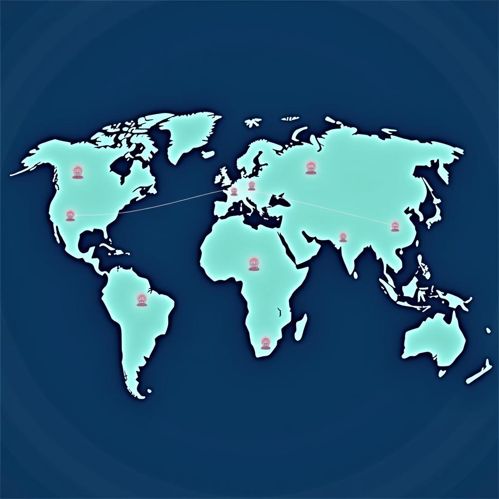 Global CRO Network Map