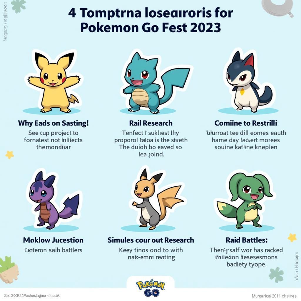 Go Fest 2023 Research Tasks Overview