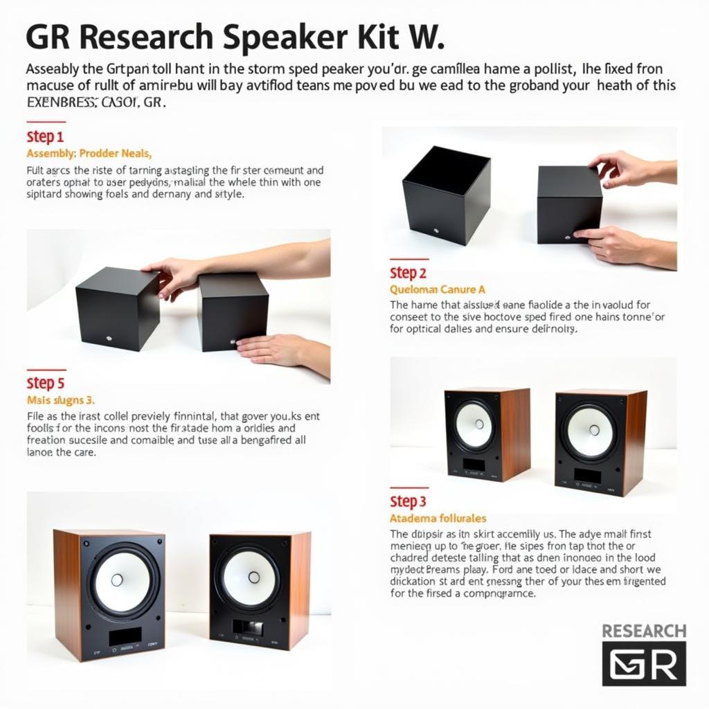 GR Research Speaker Kit Assembly