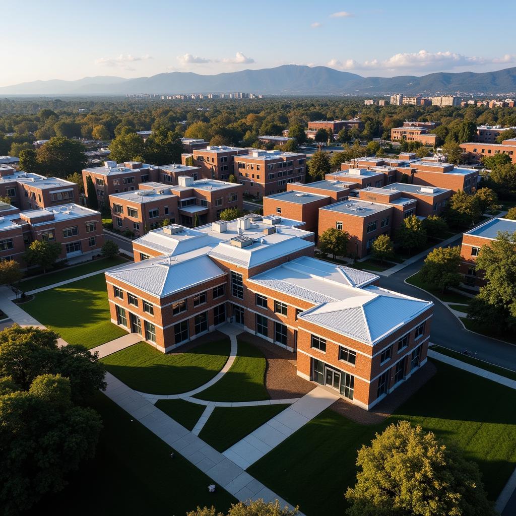 Hansen Life Sciences Research Building Aerial View