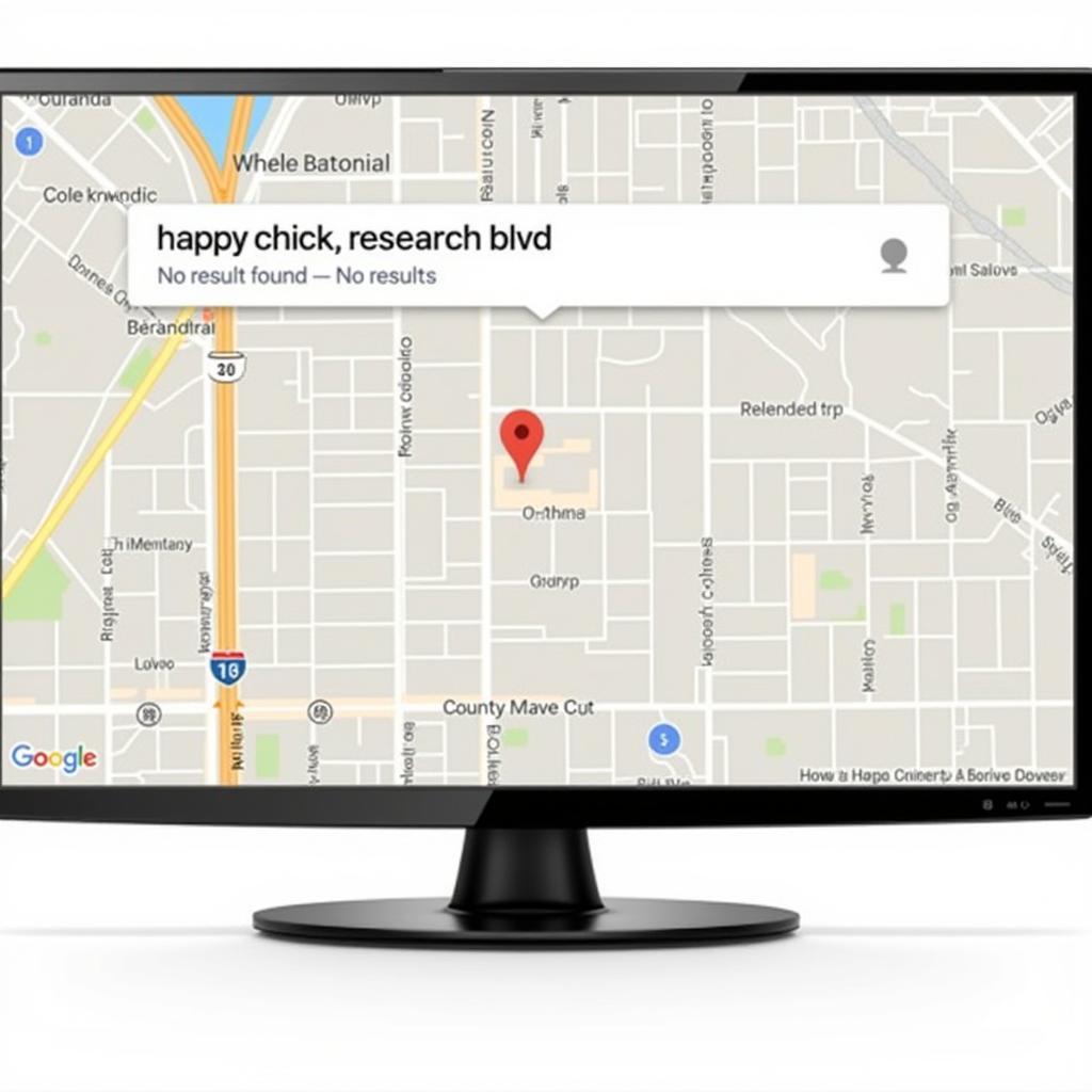 Map search results for "happy chicks research blvd"