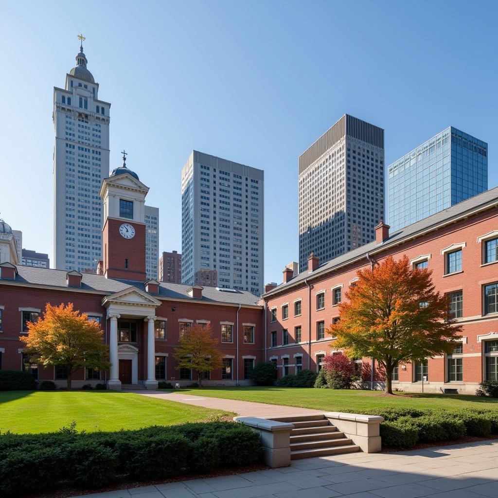 Harvard Medical School in Boston