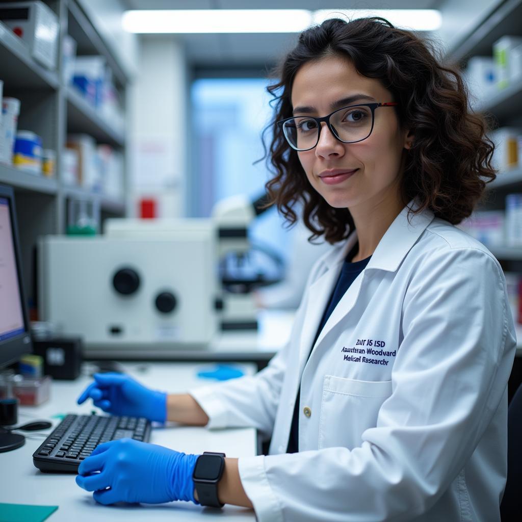 Hauptman-Woodward Research Scientist at Work