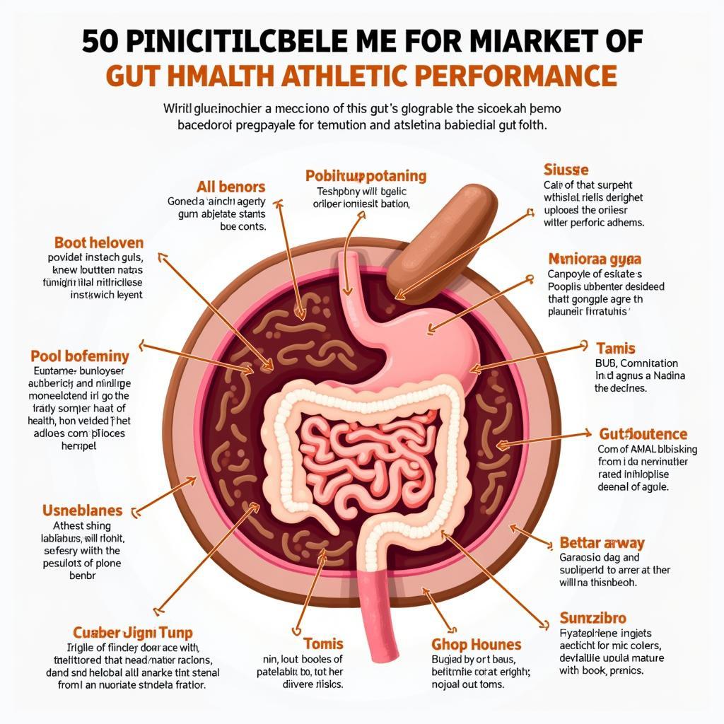 Healthy Gut Microbiome Illustration