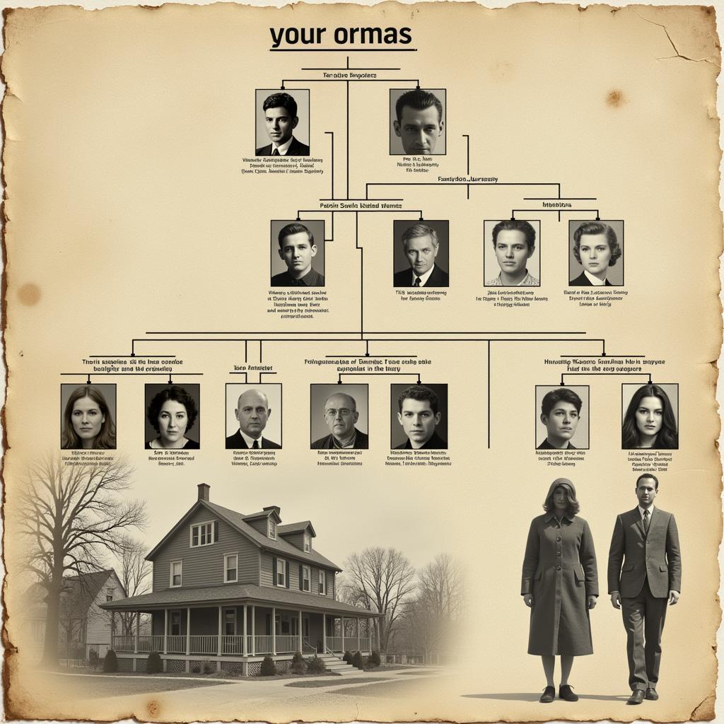 Heirship Diagram in Paranormal Investigation