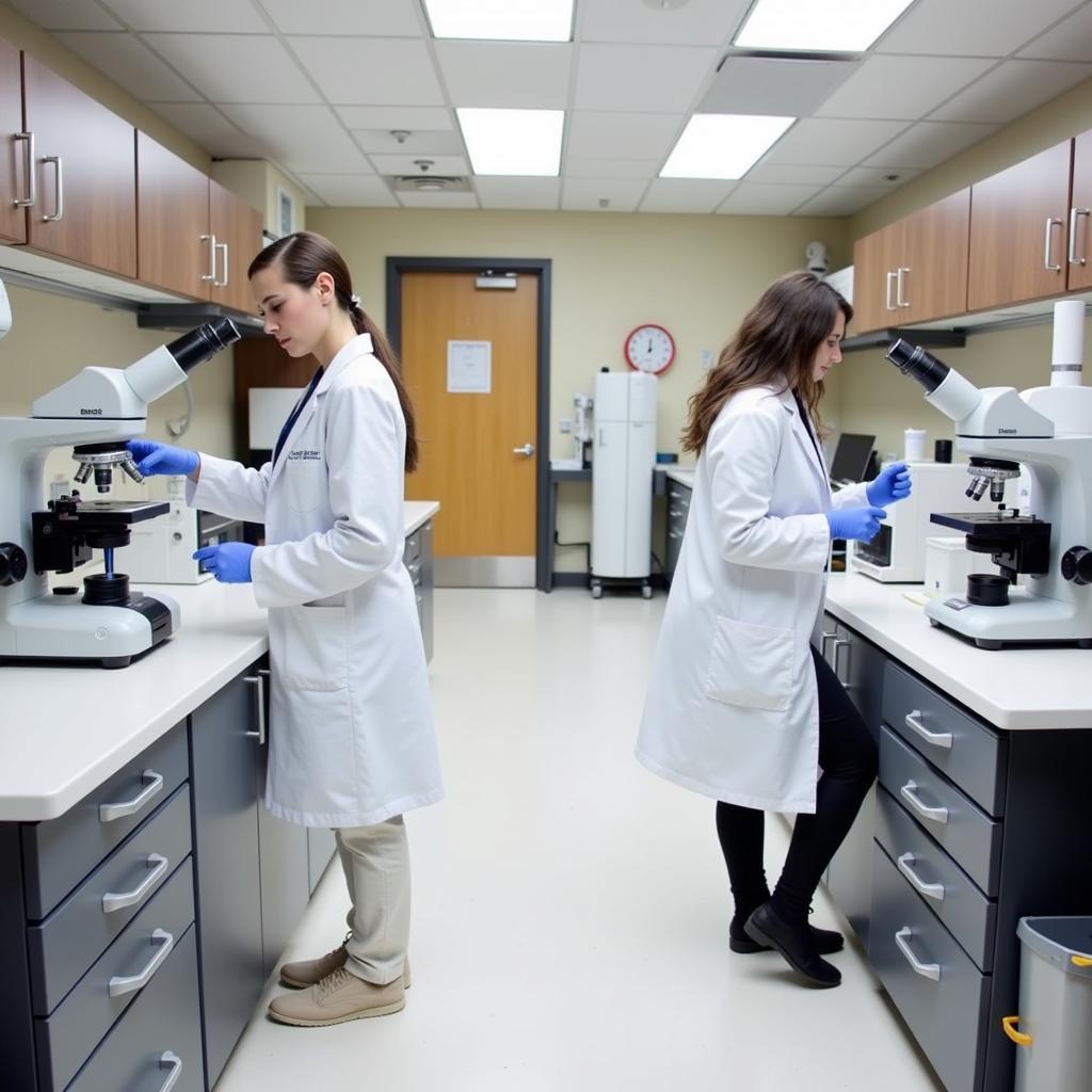 Cutting-Edge Research Lab at Helen F Graham Cancer Center