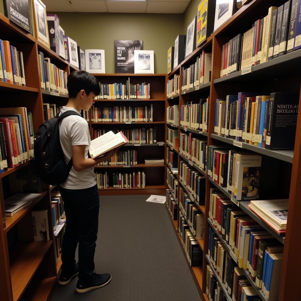 Hofstra University library's paranormal research resources