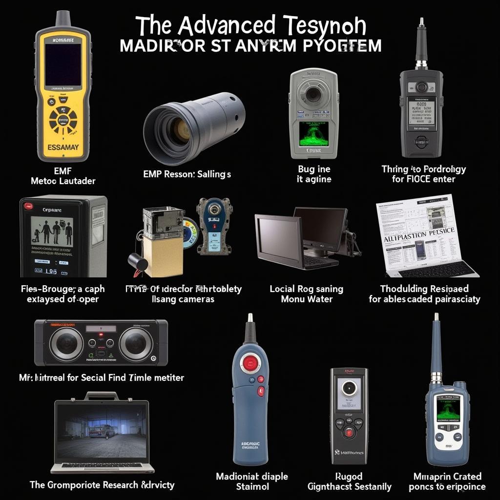 Advanced Equipment Used in the Horizon Research Program