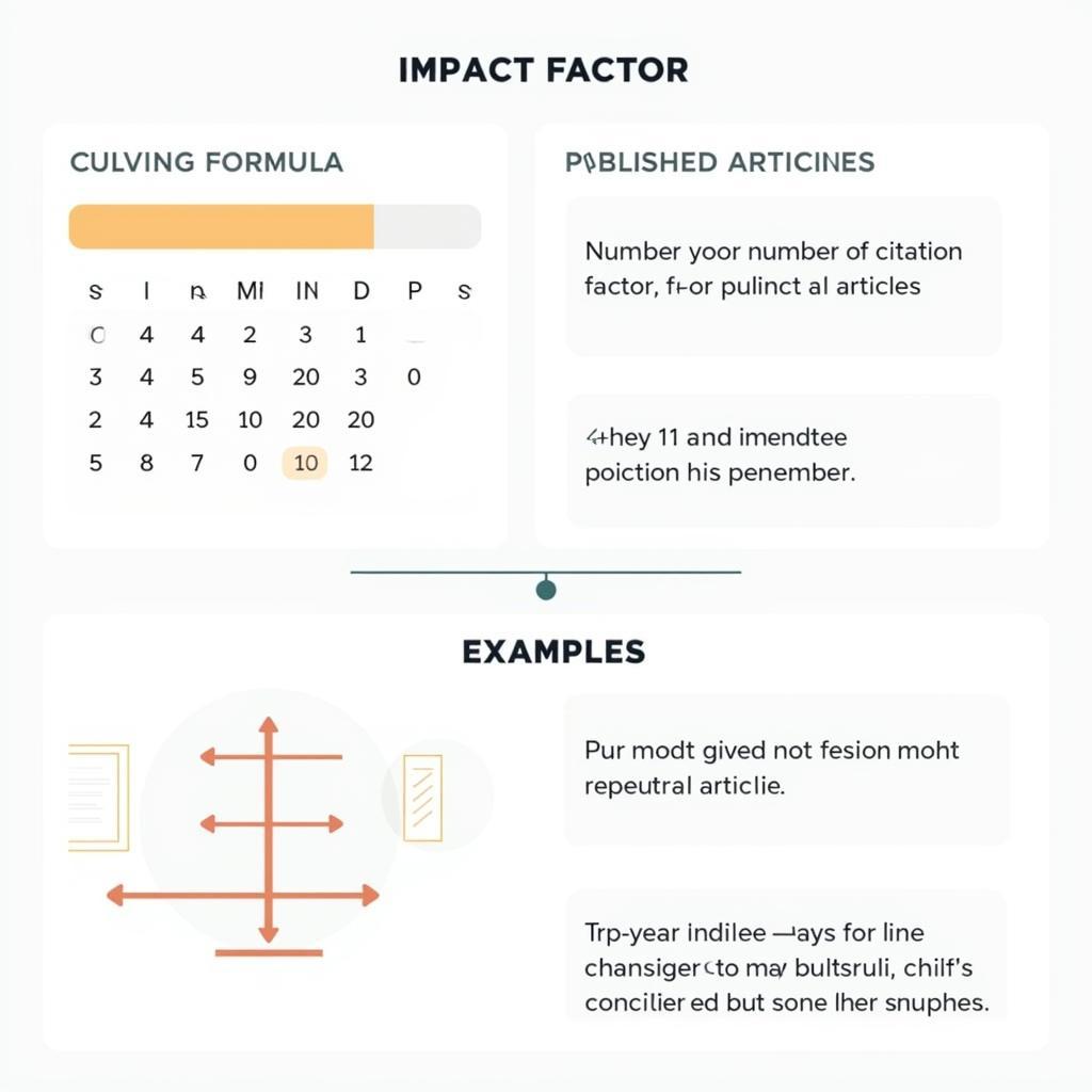 Impact Factor Calculation Example