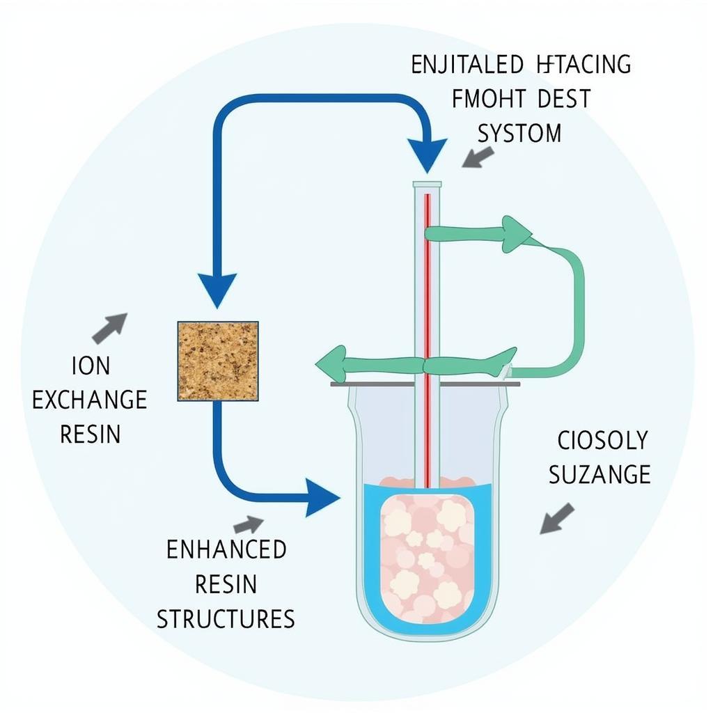 Improved Ion Exchange System Diagram