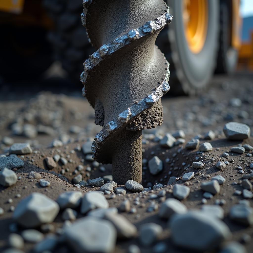 Industrial Diamond Drill Bit in Mining Application