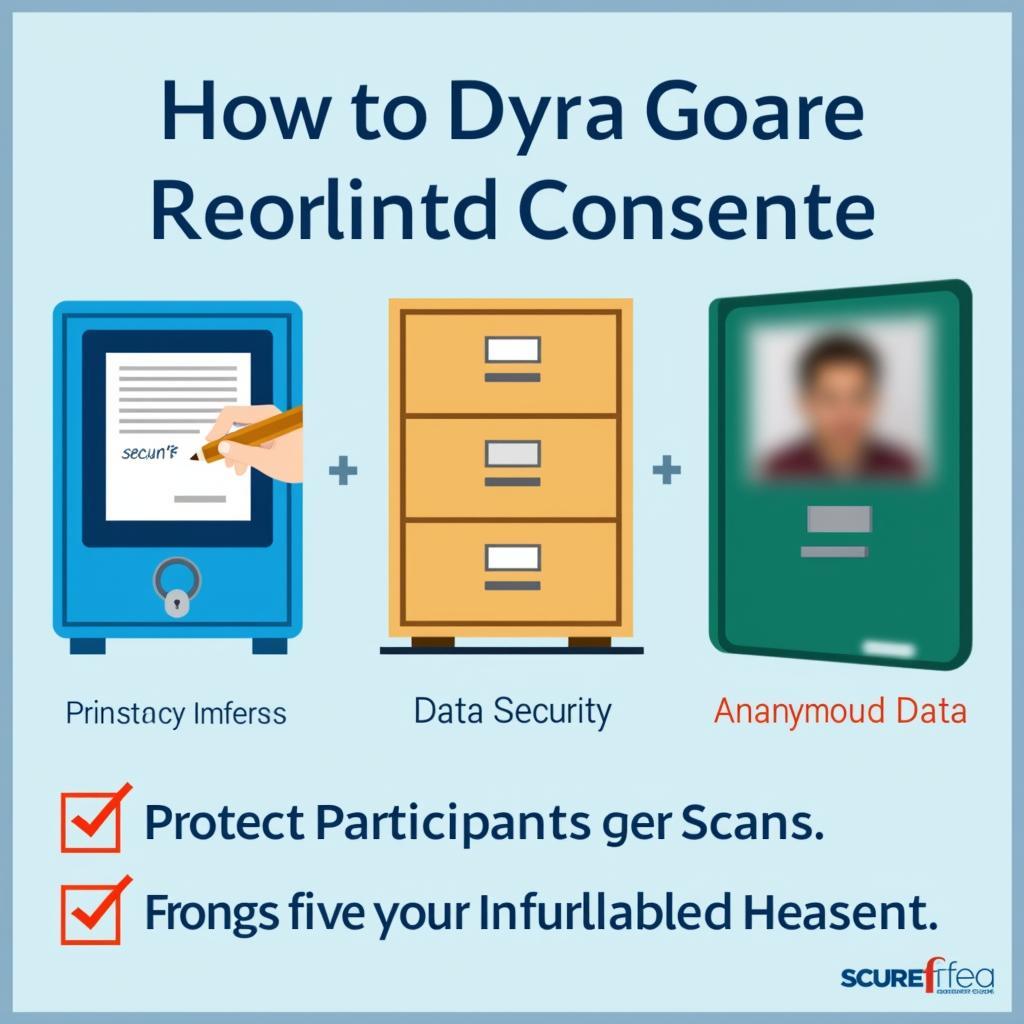 Visual Representation of Informed Consent and Data Privacy in Social and Behavioral Research