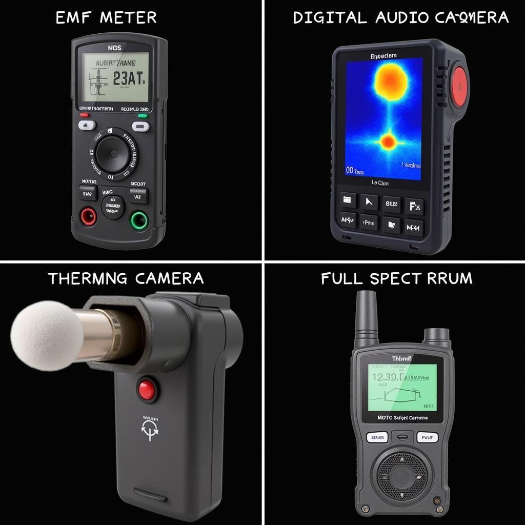 Paranormal Investigation Equipment for Instrumental Research