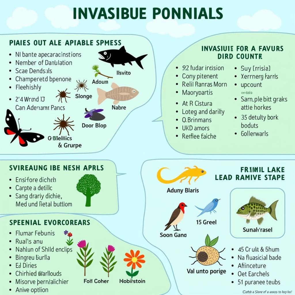 Invasive species impact on Lake Cornelia ecosystem