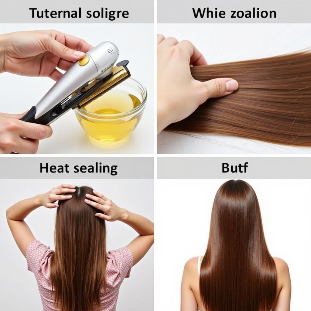 Keratin Treatment Process