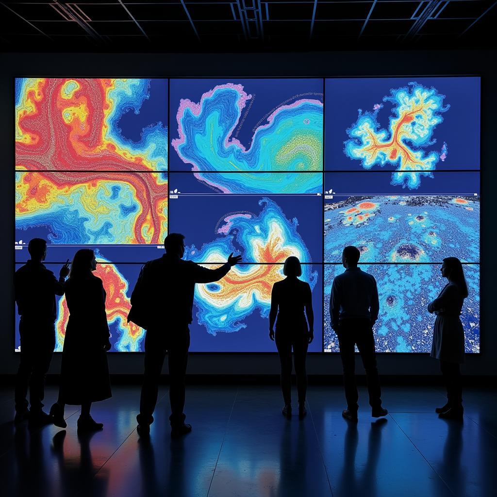 Advanced visualization system at the Katherine G. Johnson Computational Research Facility