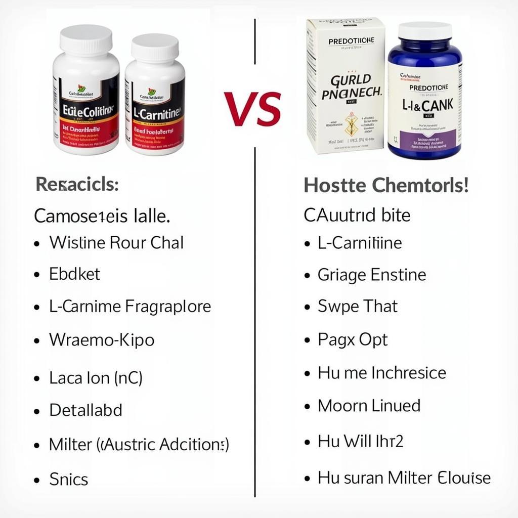 L-Carnitine Supplements vs. Research Chemicals