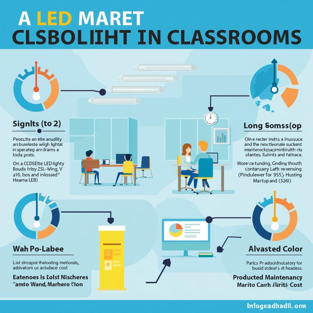 Benefits of LED lighting in classrooms