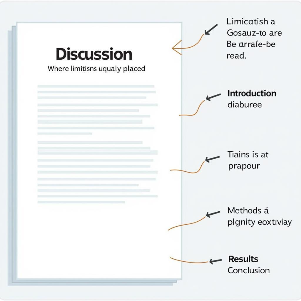 Limitations Placement in Research Paper