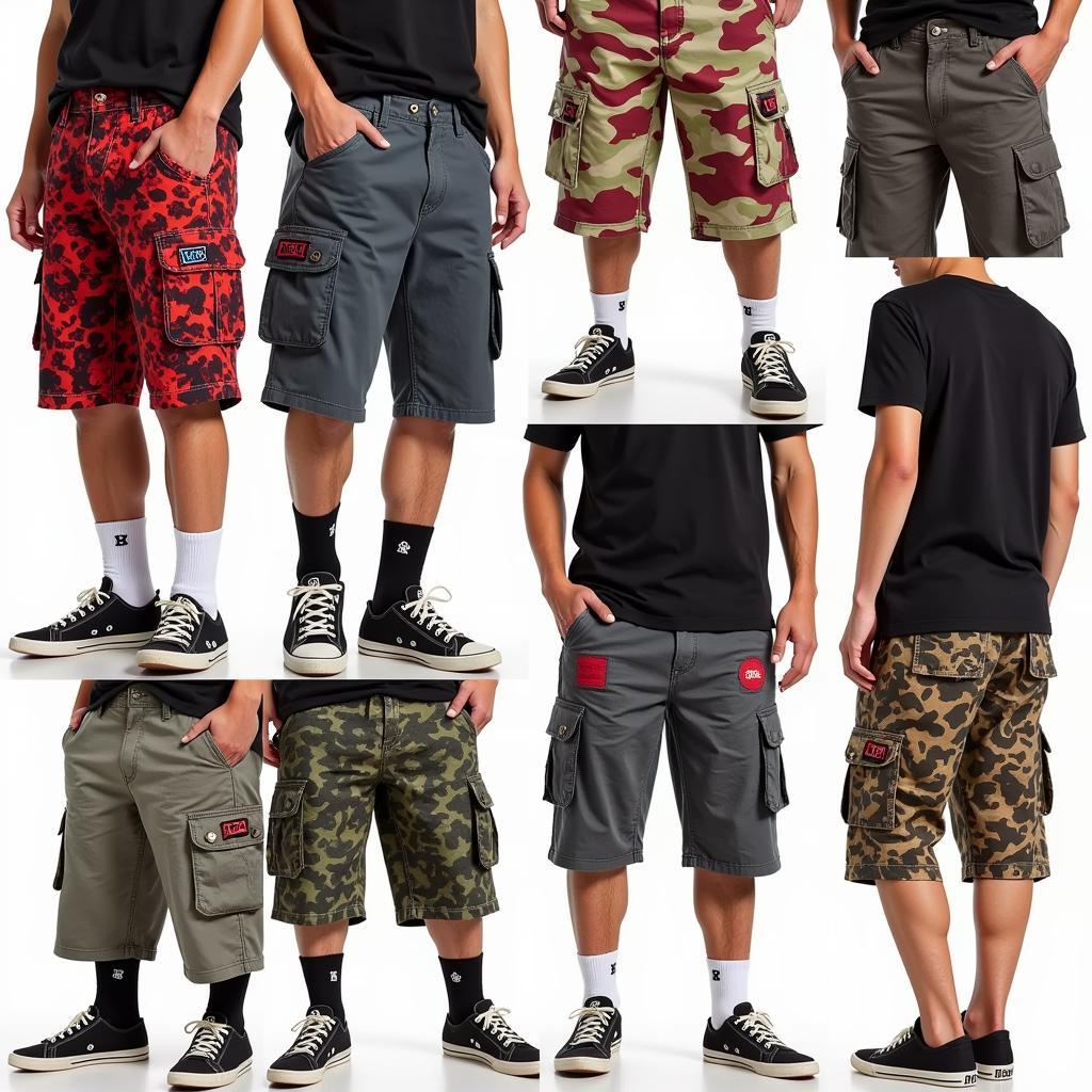 LRG Cargo Shorts in the Early 2000s