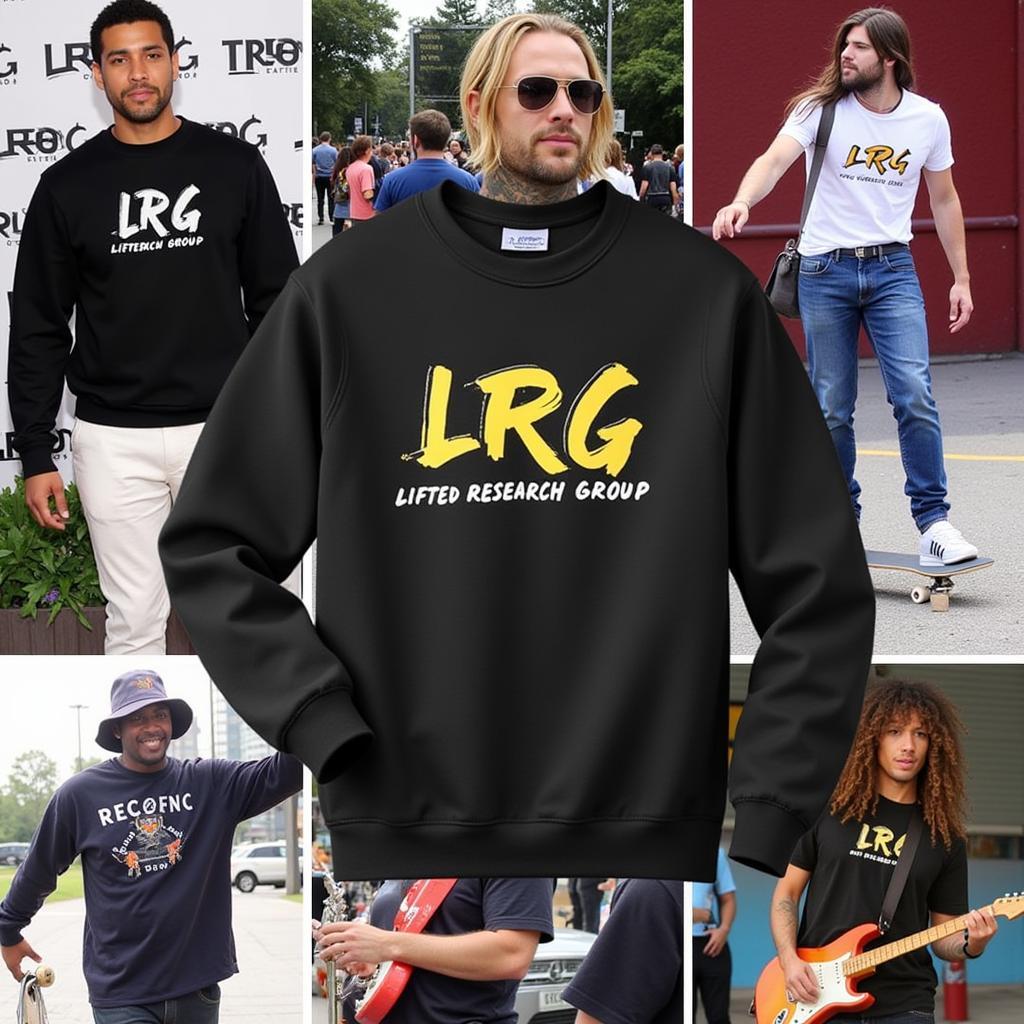 LRG Lifted Research Group Sweatshirt in Popular Culture