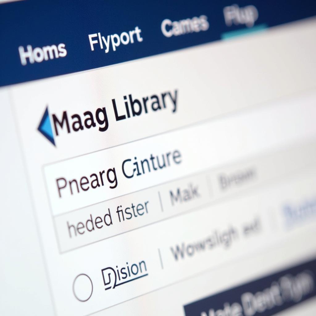 Maag Library Keyword Search Example