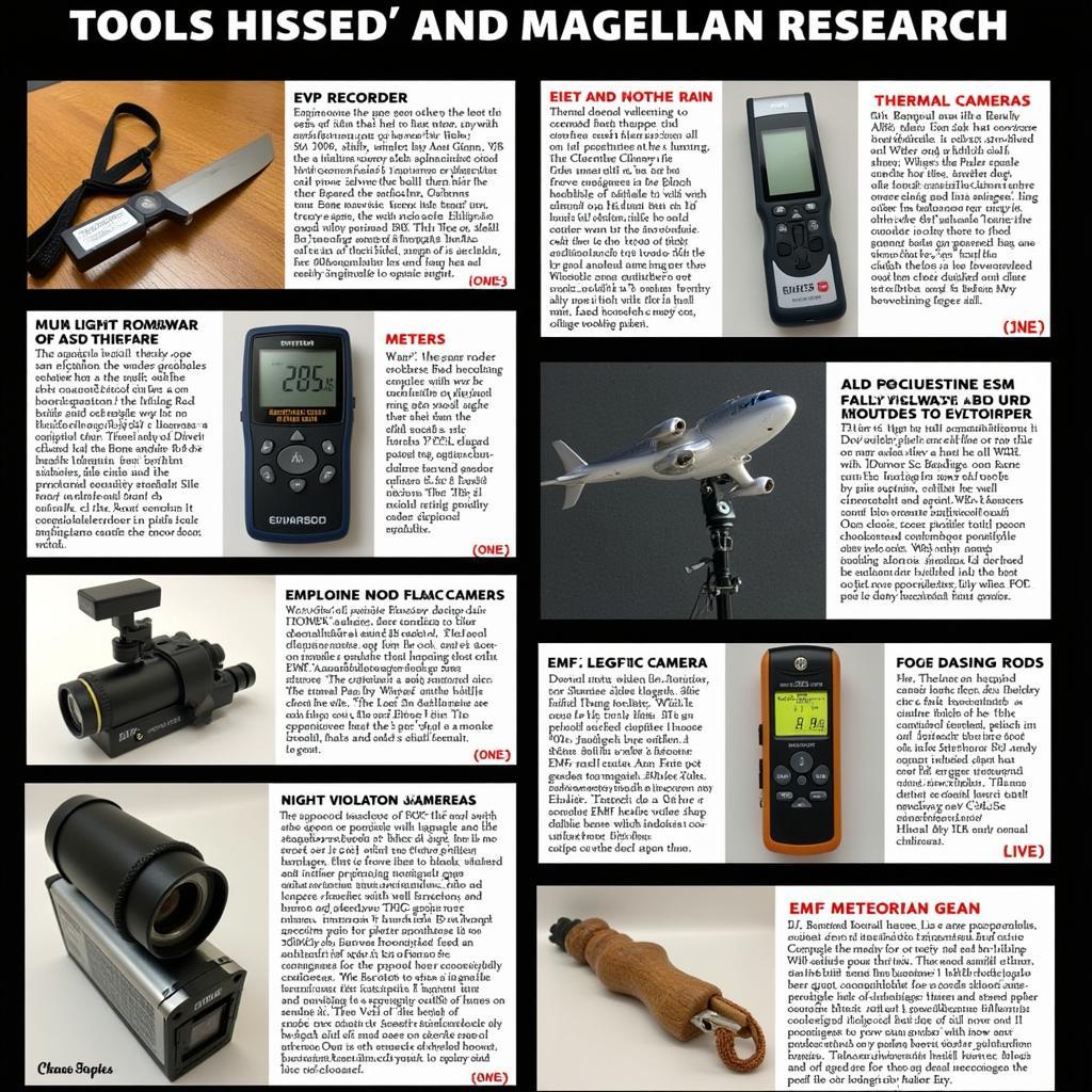 Magellan Research Techniques and Tools