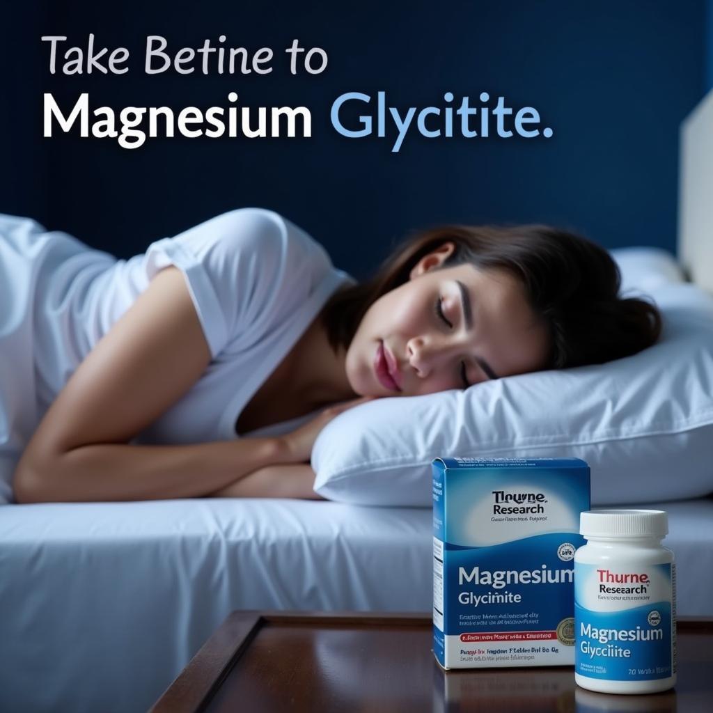 Magnesium Glycinate for Sleep Improvement