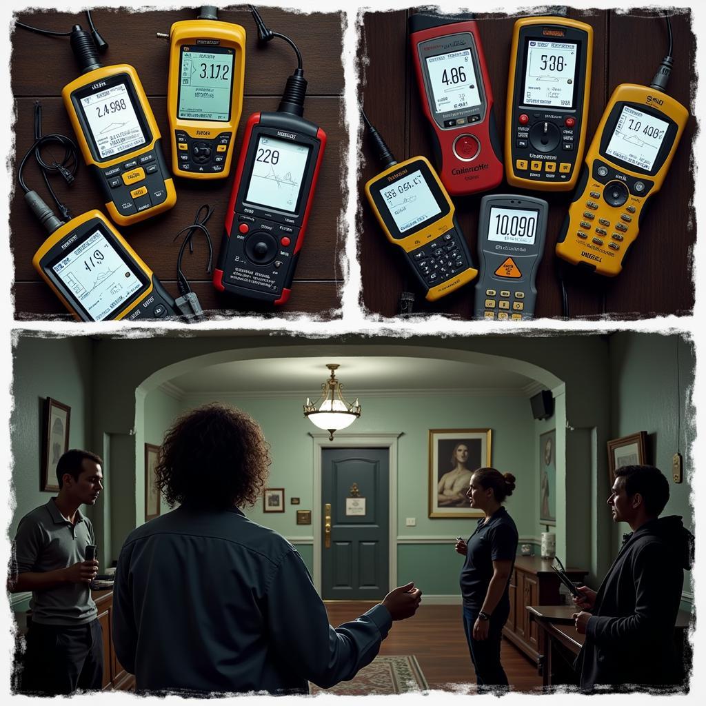 Magnetic Field Meters Used in Paranormal Investigations