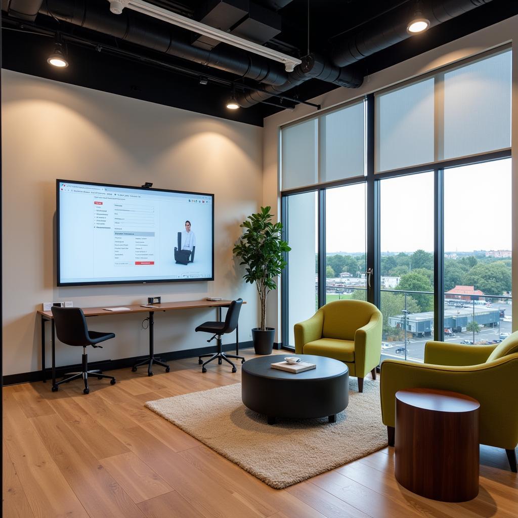 Modern Market Research Facility Interior in Orlando