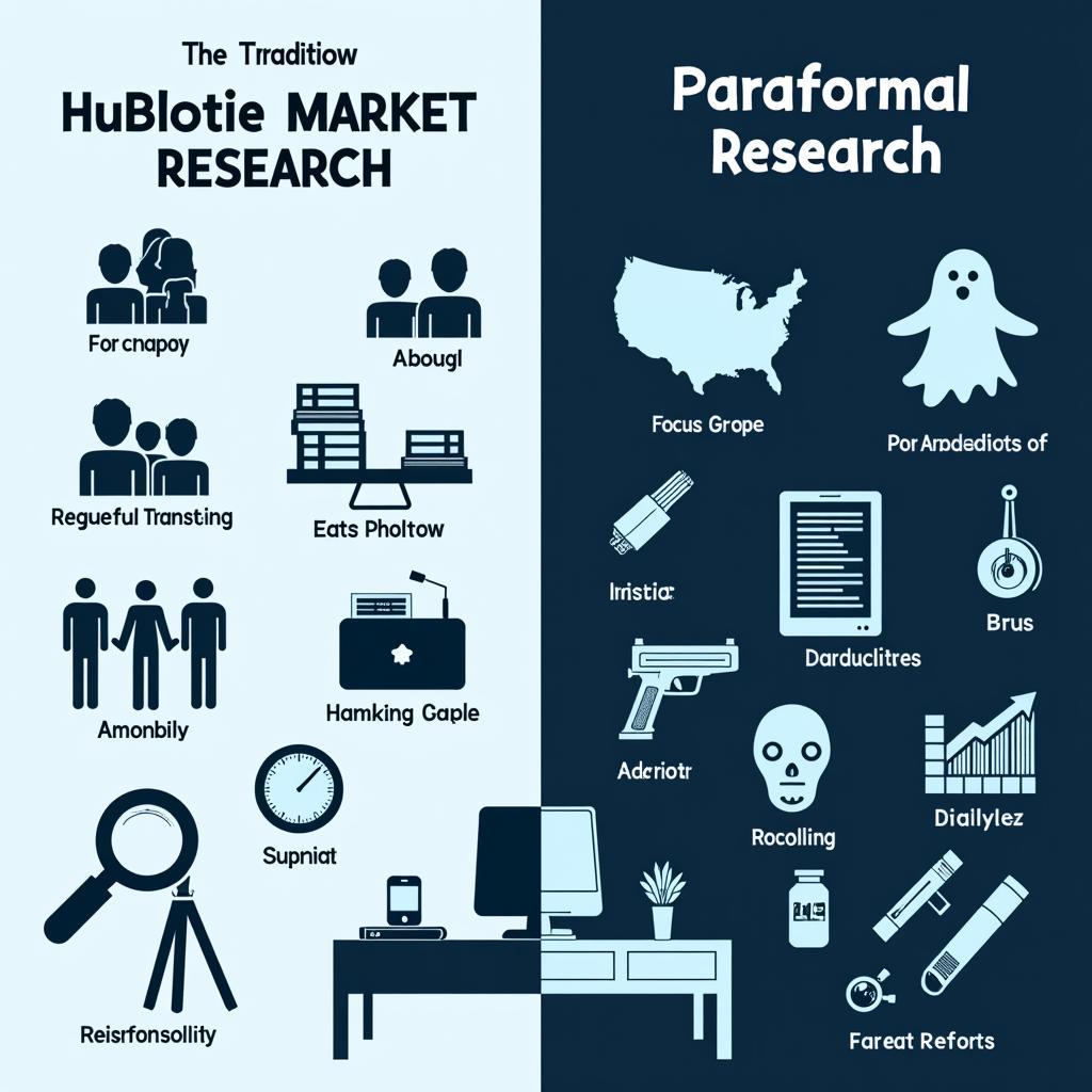 Comparing Market Research and Paranormal Research